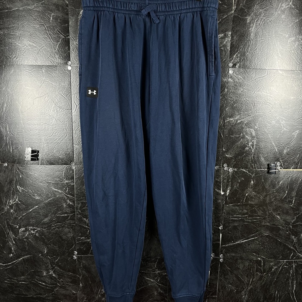 Under Armour Men's Navy Sweatpants Jogger Large